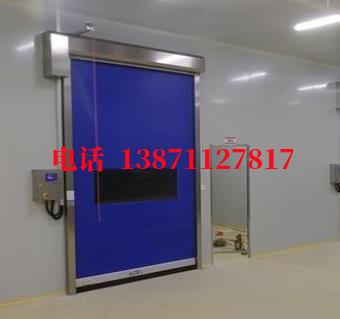 黄梅拉链密封快速卷帘门